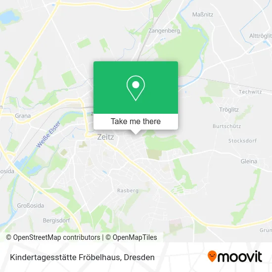 Карта Kindertagesstätte Fröbelhaus