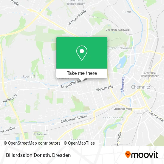 Карта Billardsalon Donath