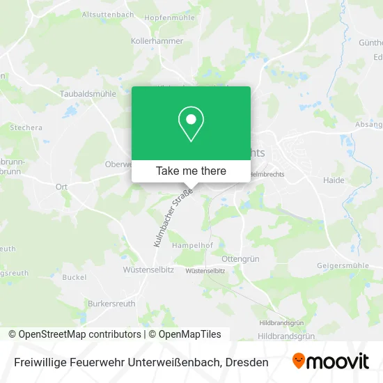 Карта Freiwillige Feuerwehr Unterweißenbach