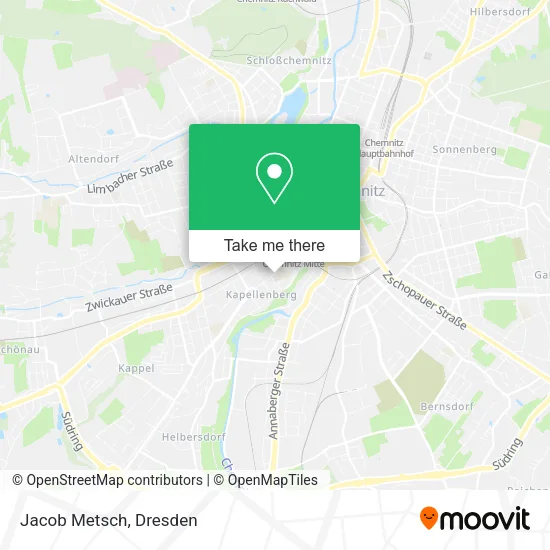 Карта Jacob Metsch