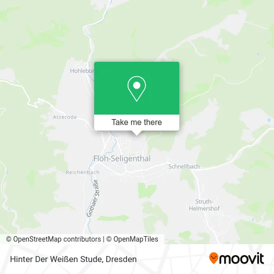 Карта Hinter Der Weißen Stude