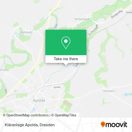Карта Kläranlage Apolda