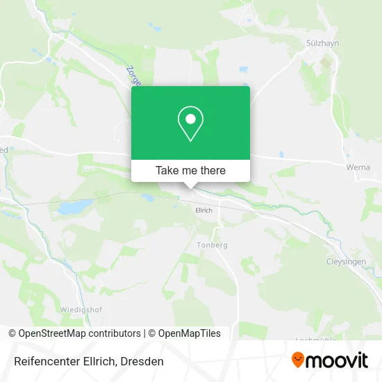 Карта Reifencenter Ellrich