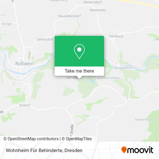 Карта Wohnheim Für Behinderte