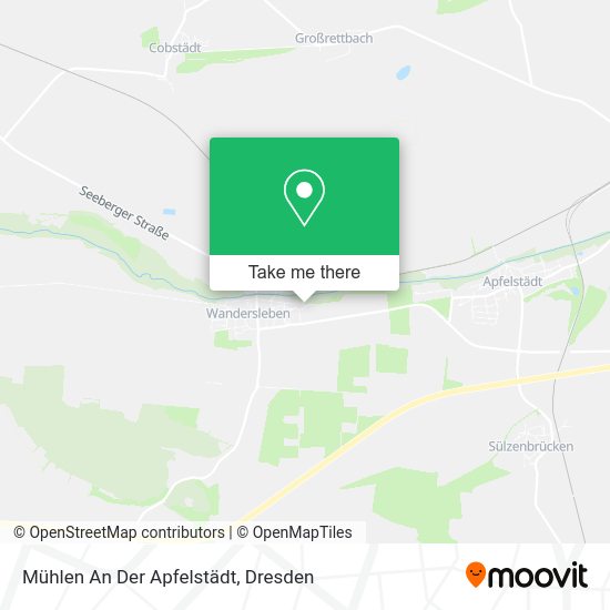 Карта Mühlen An Der Apfelstädt