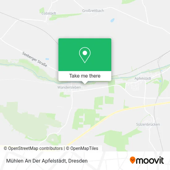 Карта Mühlen An Der Apfelstädt
