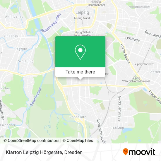 Карта Klarton Leipzig Hörgeräte