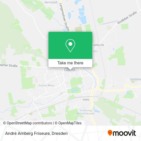 Карта André Amberg Friseure
