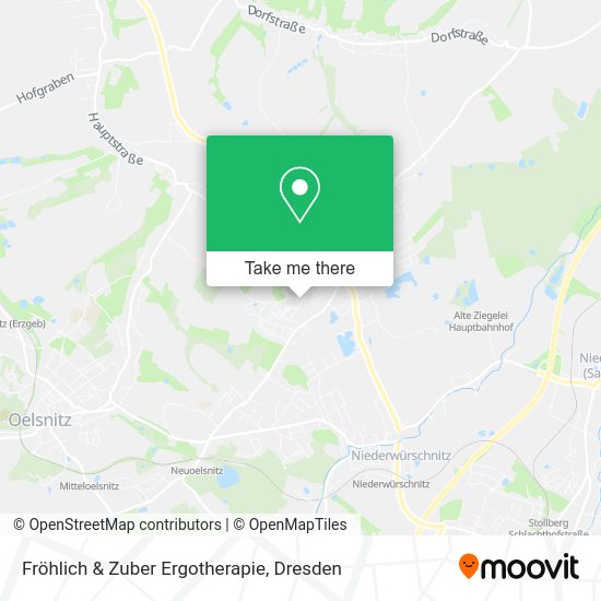 Карта Fröhlich & Zuber Ergotherapie
