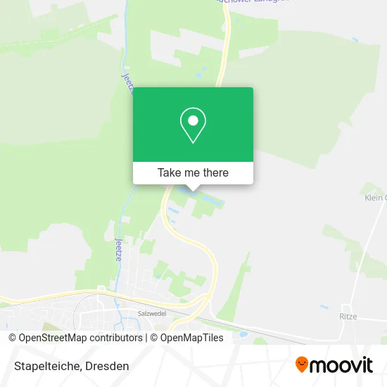 Карта Stapelteiche