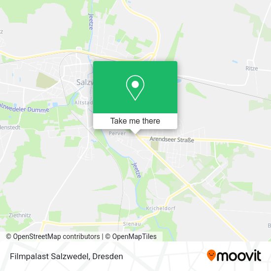 Карта Filmpalast Salzwedel