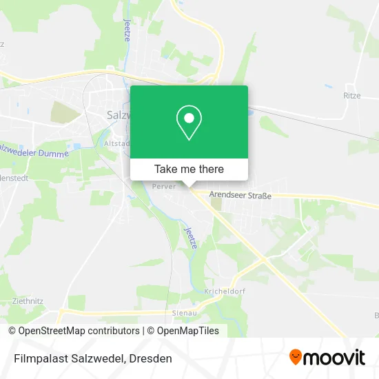 Карта Filmpalast Salzwedel