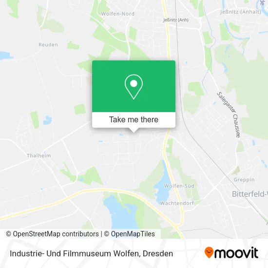 Карта Industrie- Und Filmmuseum Wolfen