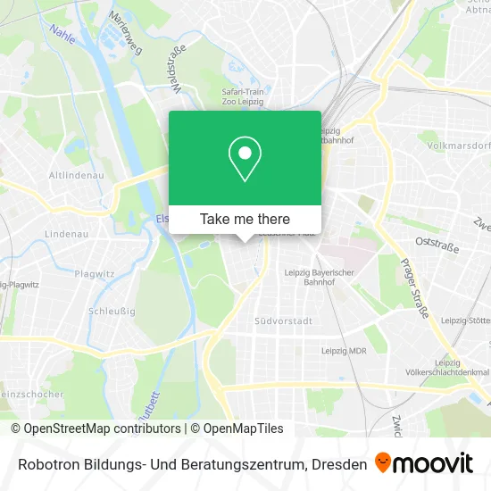 Карта Robotron Bildungs- Und Beratungszentrum