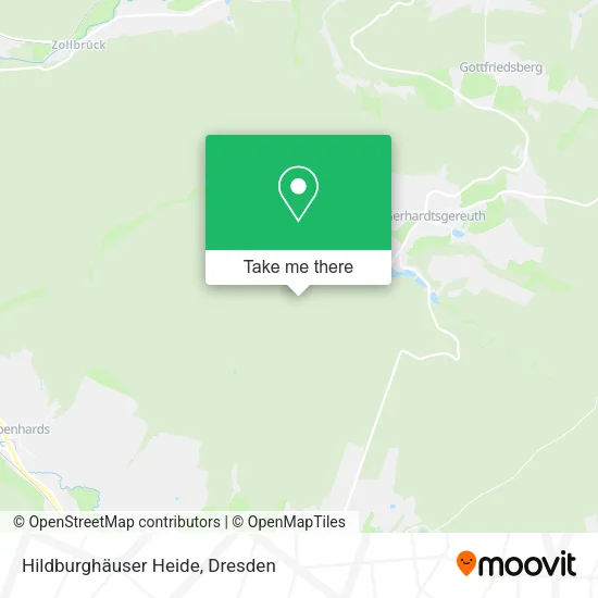 Карта Hildburghäuser Heide