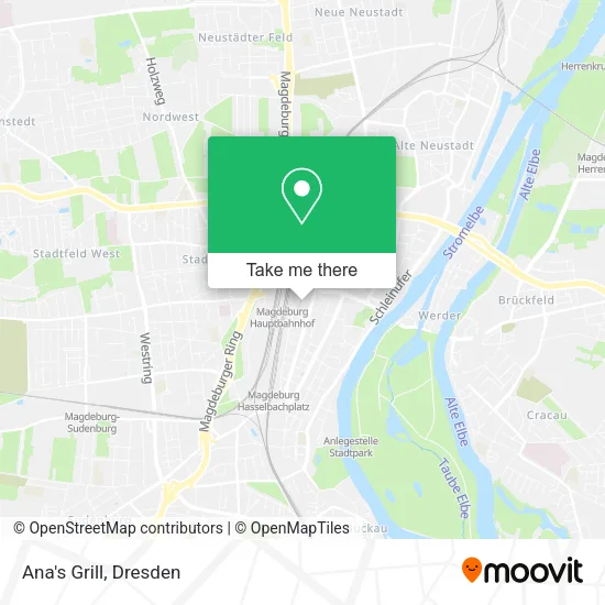 Карта Ana's Grill