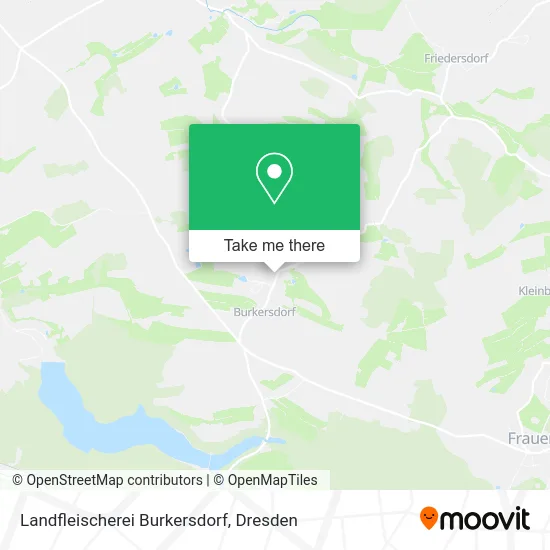 Карта Landfleischerei Burkersdorf