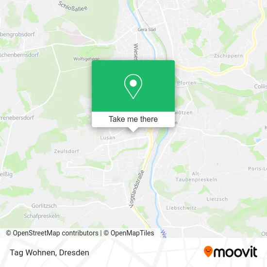 Карта Tag Wohnen