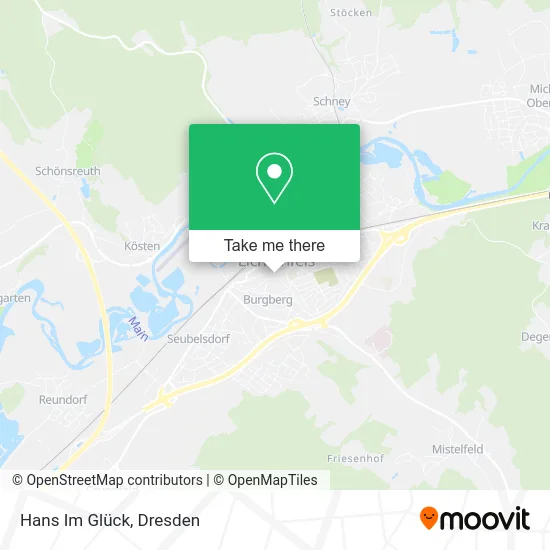 Карта Hans Im Glück