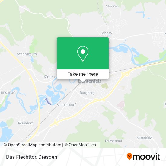 Карта Das Flechttor