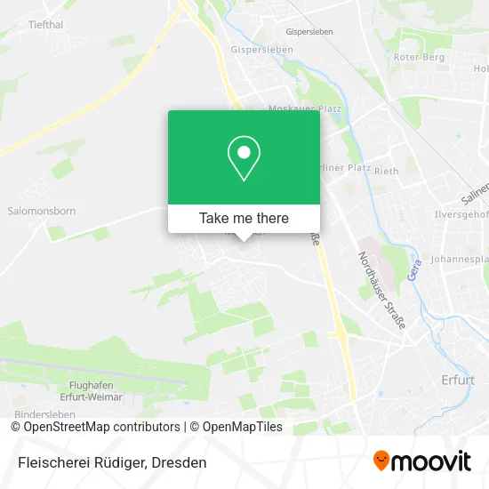 Карта Fleischerei Rüdiger
