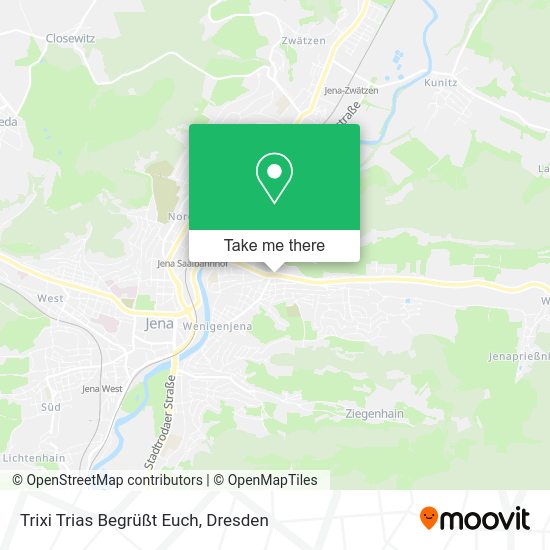 Карта Trixi Trias Begrüßt Euch