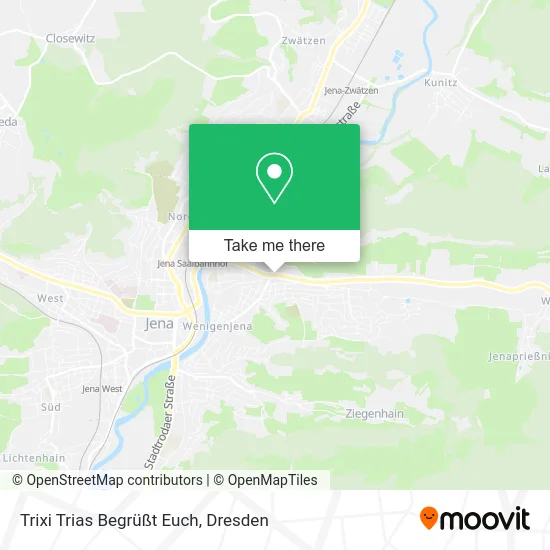 Карта Trixi Trias Begrüßt Euch