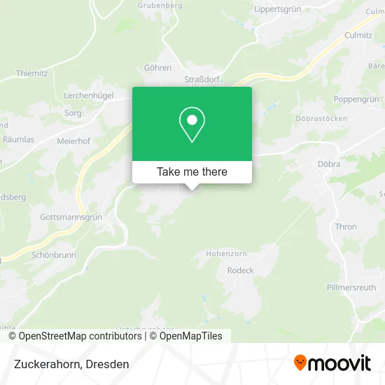 Карта Zuckerahorn
