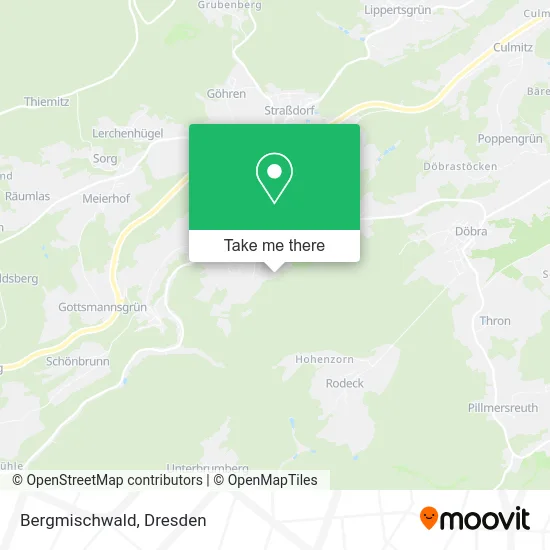 Карта Bergmischwald