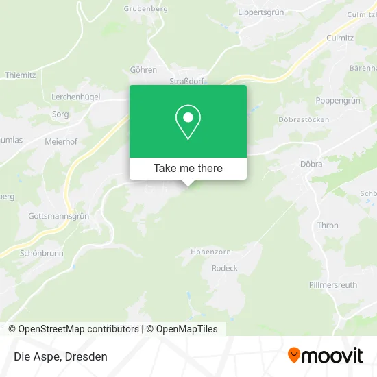 Карта Die Aspe