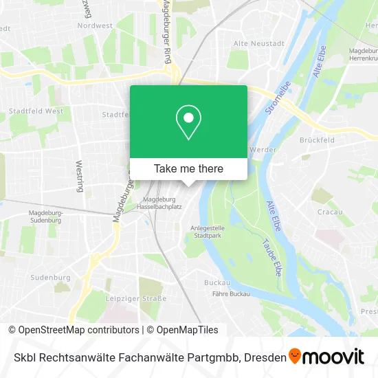 Карта Skbl Rechtsanwälte Fachanwälte Partgmbb