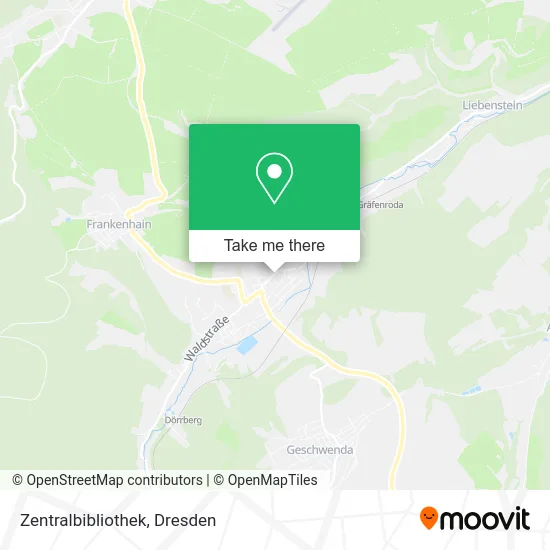 Карта Zentralbibliothek