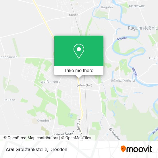 Карта Aral Großtankstelle