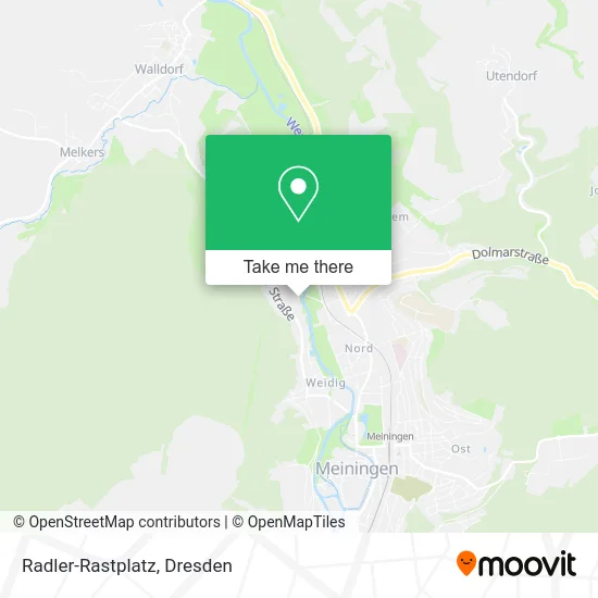 Карта Radler-Rastplatz