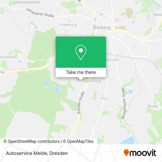 Карта Autoservice Melde