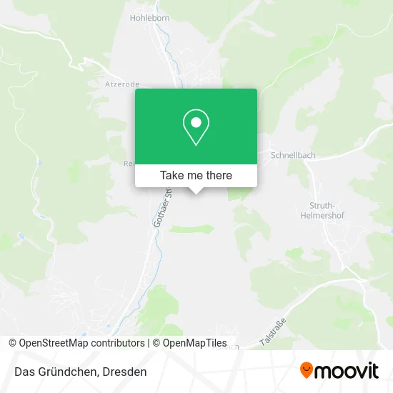 Карта Das Gründchen