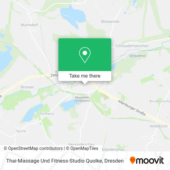 Карта Thai-Massage Und Fitness-Studio Quolke