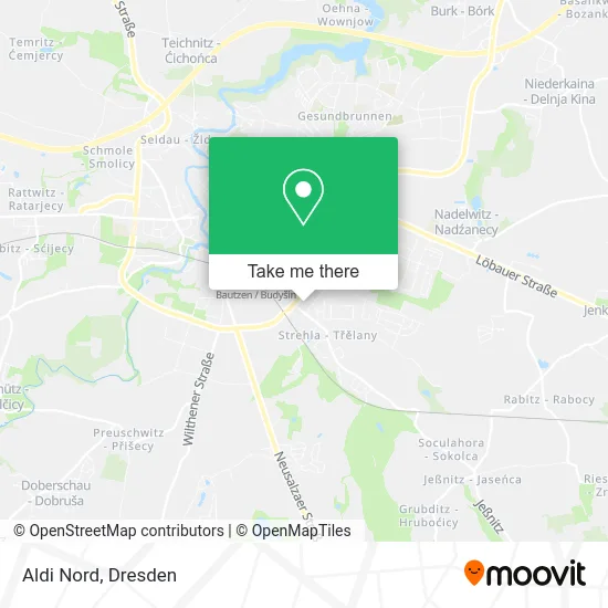 Карта Aldi Nord