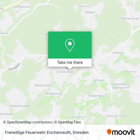 Карта Freiwillige Feuerwehr Enchenreuth
