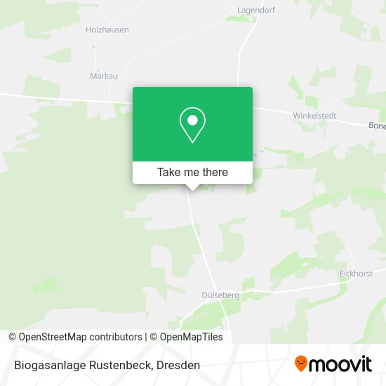 Карта Biogasanlage Rustenbeck