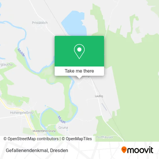 Карта Gefallenendenkmal