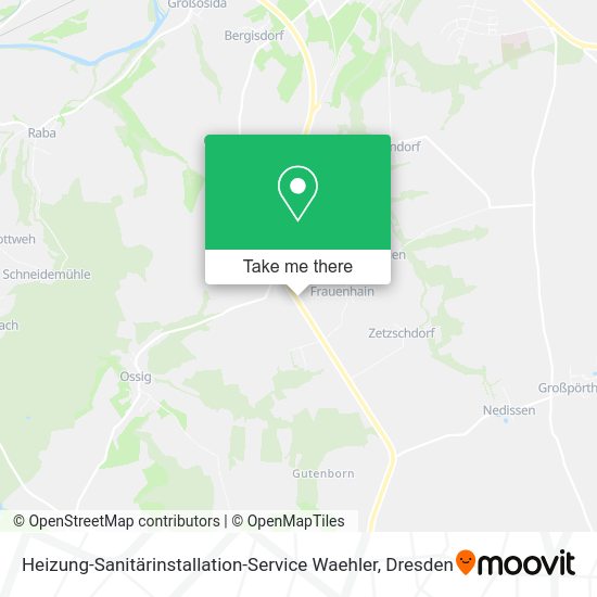 Карта Heizung-Sanitärinstallation-Service Waehler