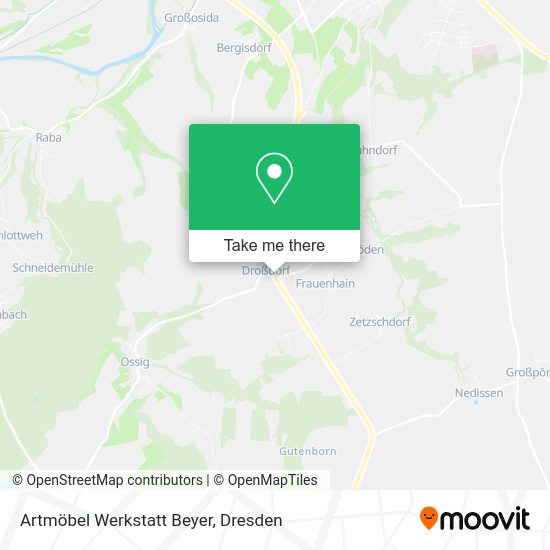 Карта Artmöbel Werkstatt Beyer