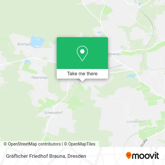 Gräflicher Friedhof Brauna map