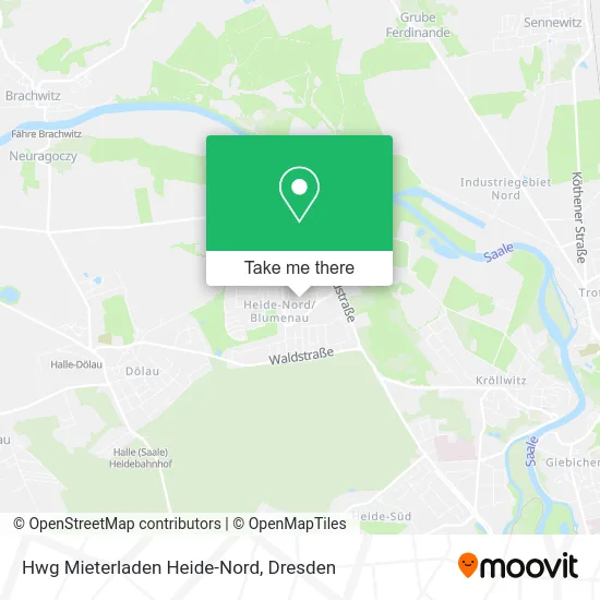 Карта Hwg Mieterladen Heide-Nord