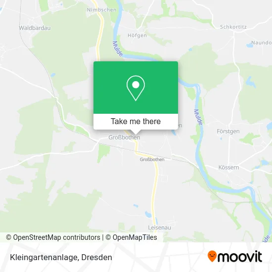 Карта Kleingartenanlage