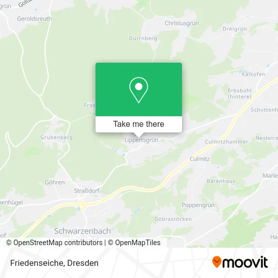 Карта Friedenseiche