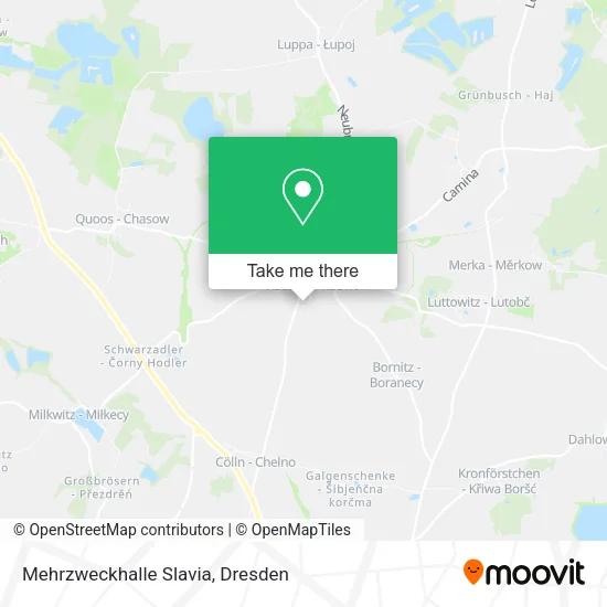 Карта Mehrzweckhalle Slavia