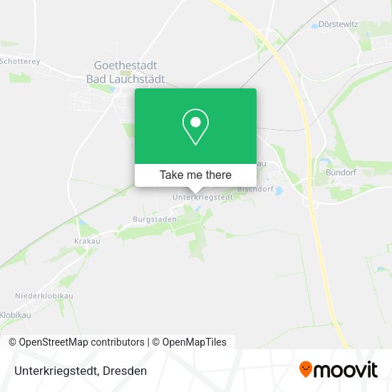 Карта Unterkriegstedt