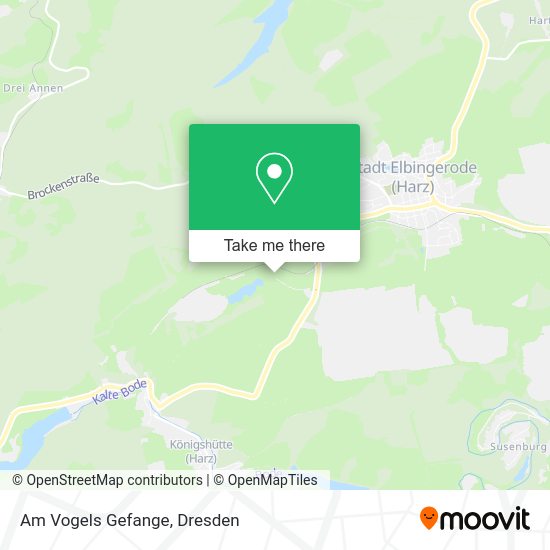 Карта Am Vogels Gefange